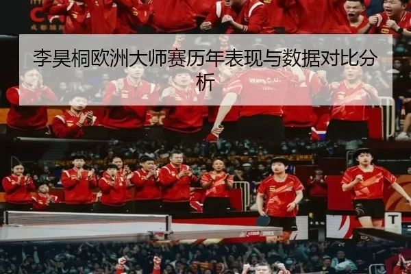 李昊桐欧洲大师赛历年表现与数据对比分析
